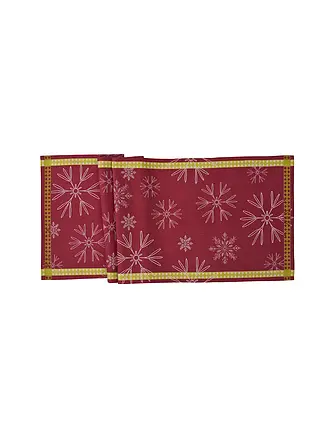 SANDER | Weihnachts Tischläufer 47x150cm VAIL Red | 